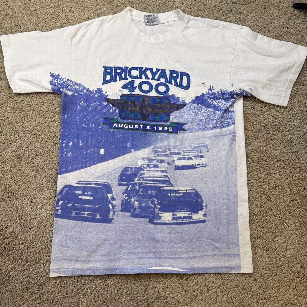 Vintage Brickyard 400 Indianapolis Motor Speedway T Shirt 1995 Large